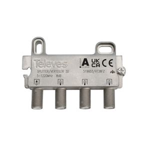 Repartidor 5-1220MHz F 3D 8dB 519603146 Televes
