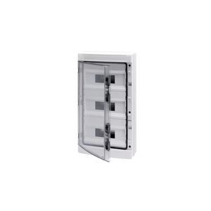 TABLERO SOBRE PUESTO 36 MODULOS IP65 PUERTA FUME LIBRE HALOGENO 40105103 Gewiss