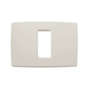 PLACA 1 MODULOS PARA CAJAS 3 MODULOS. TECNOPOLIMERO 96510276 Vimar