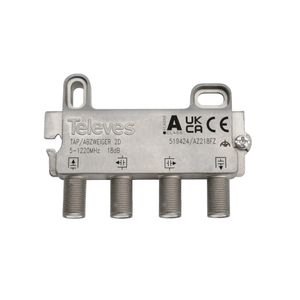Derivador 5-1220MHz F 2D 18dB 519424146 Televes