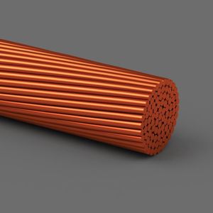 CABLE CU DESNUDO  2/0 AWG 19HEBRAS CLASE B METRADO BLANDO (X MT) 16310801 Nexans