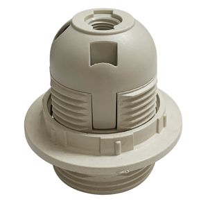 PORTALAMPARA SOQUETE E27 ANILLO BLANCO 37201034 FNX