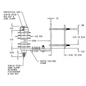 PARARRAYO 25KV-10KA 128000338