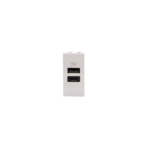 CARGADOR USB AC 1M BLANCO 419154202 Bticino