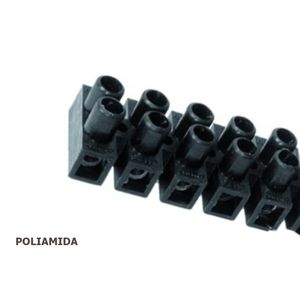 REGLETA CONEX NEGRA PA 10mm 10AMP FNX 3424434 FNX
