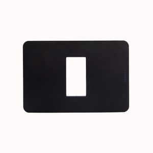 PLACA 1P NEGRO 480359102 Bticino