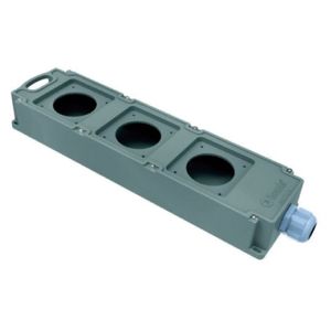 CAJA PARA EXTENSION 4PUESTOS  SIN ENCHUFES IP67 LIBRE HALOGENOS 11238035 FNX