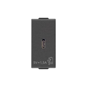 ALIMENTADOR USB C 5V 1.5A 1MCARBON M 9292276 Vimar