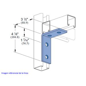 ANGULO 90 GRADO 2PERF P-1325 HG 339918636 Unistrut
