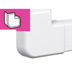 ANGULO PLANO DLP SNAP ON  50 X 130 MM 7564304 Legrand