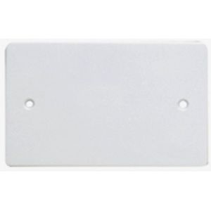 TAPA PLASTICA CUBRE CAJA SIN SALIDA DE CABLE 66 X 108 MM Schneider Electric 97200103 Schneider Electric