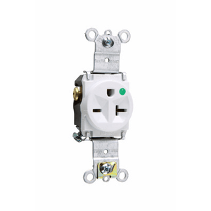 ACCESORIO RECEPTACULO GRADO HOSP 20A 250V BL 87661304 Legrand