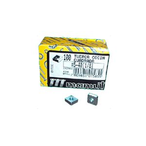 TUERCA COCINA CUADRADA  1/8  01 TCC X 100 41800165 Mamut