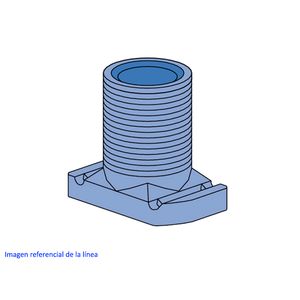 TUERCA PERF HILO 1/2 P-2540 EG 339908636 Unistrut