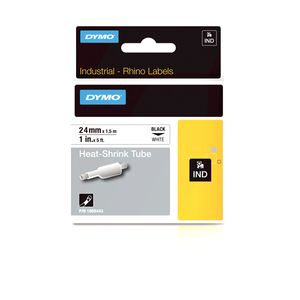 CINTA TERMOCONT 24mm x 1,5m  FONDO BL/TEXTO NE P/RHINO 6000 49118136