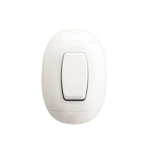 INTERRUPTOR (9/12) OVAL COLOR BLANCO 37205002 Bticino