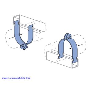ABRAZ ACERO INOX 1.1/4    P-1114 SS 337510736 Unistrut