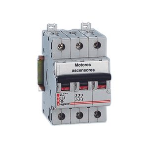 INT AUTOMATICO 3x 10A  C  6KA  DE/C 344904 Legrand