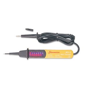 TESTER VOLTAJE UNIV  6-400V ca/cc  MV3 2012229 Sinometer