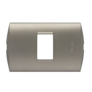 PLACA 1 MODULO MODUS STYLE COLOR MINK 97223102 Bticino