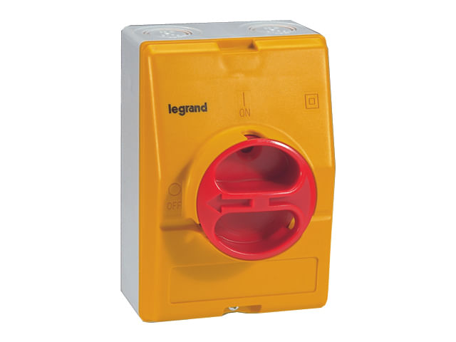 INTERRUPTOR SECCIONADOR IP 65-IK07 TRIPOLAR 20A.