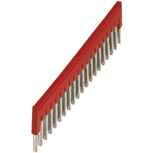 PUENTE PARA BORNE 20 PUNTOS TERMINAL 4MM - ROJO 20348159 Schneider Electric