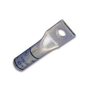 TERMINAL DE COMPRESION UNA PERFORACION BARRA LARGA BLANCO. HASTA 35 KV. 300 KCMIL 3105309 3M