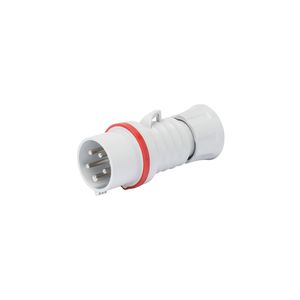 MACHO INDUSTRIAL VOLANTE 380V 32A 3P+T+N IP44/54 ROJO LIBRE MANTENCION 60020103 Gewiss