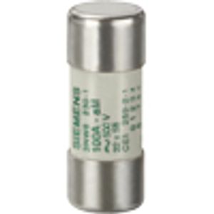 SENTRON, cartucho fusible cilï¿½ndrico, 22 ï¿½ 58 mm, 100 A, aM, Un AC: 500 V 479940661 Siemens