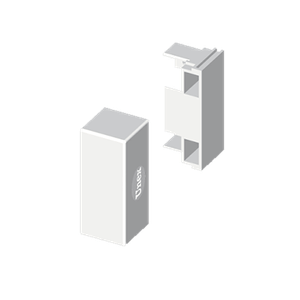 TAPA FINAL 20x50 BLANCO LIBRE DE HALOGENOS 783954286 Unex