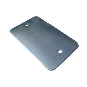 TAPA RECTANGULAR ZINCADA CIEGA 99600126