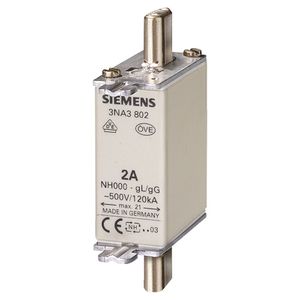 FUSIBLE TALLA NH000 16AMP 500V 479917361 Siemens