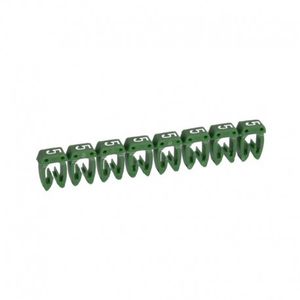 MARCA CAB3 4-6MM 5 VERDE 38235 (X TIRA 2 T3823504 Legrand