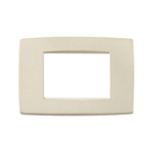 PLACA 3 MODULOS PARA CAJAS 3 MODULOS. TECNOPOLIMERO 96531276 Vimar