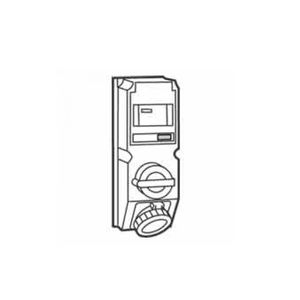 COMB C/HBRA+IN+R 380V 32A 3P+N+T 59668 5966804 Legrand