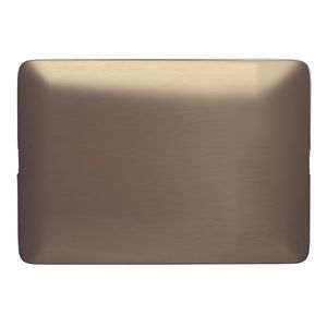 PLACA CIEGA ALUMINIO MATE Mï¿½TIX COLOR TITANIO 97354402 Bticino