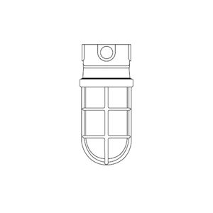 LAMPARA PRUEBA VAPOR VASO CRISTAL VAXCG-11 1312629 Rawelt