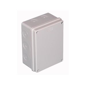 CAJA DERIVACION PLASTICA 160 x 120 x 77 mm TAPA OPACA,  art. 2011 SAIME SG 11201105 Saime