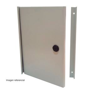 PUERTA INTERIOR METALICA GALVANIZADA PARA ARMARIO 600X500mm DE POLIESTER 3903134 FNX