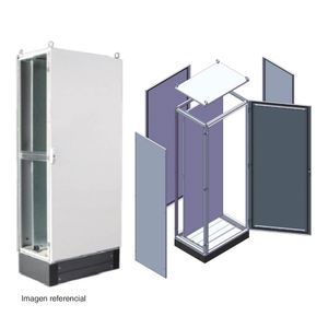 ARMARIO METALICO C/PUERTA+PLACA+ZOC 2000X800X400mm 120208434 FNX