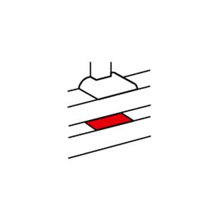 DLP3/TABIQUE DERIVACION T H65MM GRIS 61074304 Legrand