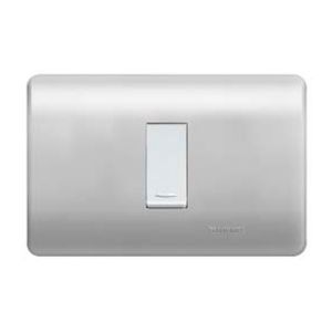PLACA GENESIS ARMADA CON INTERRUPTOR 9/12 16A 250V, LIEN 6201363 Schneider Electric