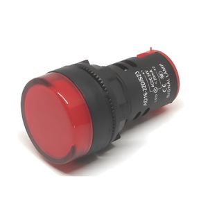 PILOTO MONOBLOCK LED 24Vca/cc, ROJO, PLASTICO 2721272 Lovato