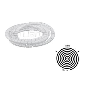 ESPIRAL BLANCO LIBRE HALOGENOS 10 MM ROLLO 10 MTS 2331034 FNX