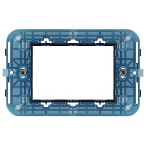 SOPORTE 3 MODULOS. CON TORNILLOS. PARA CAJAS 3 MODULOS 1961376 Vimar