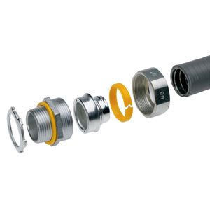 CH CONECTOR RECTO P/FLEX  A.INOX  3/4 237491668 CROUSE HINDS