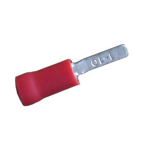 TERMINAL PUNTA PLANA 22-16 AWG ROJO X BOLSA 100 UNIDADES 6204034 FNX