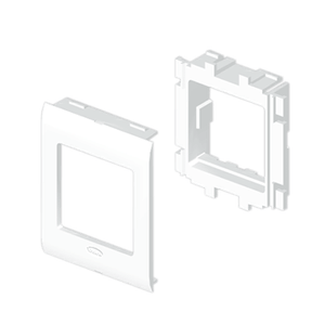 ADAPTADOR SIMPLE UNEX PARA MOSAIC 45, TAPA 65MM, COLOR BLANCO, EN U24X 93608286 Unex