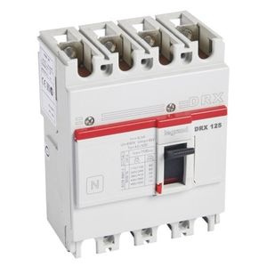 Interruptores MOLDEADO DRX 125 4X80A TM 20KA 2725804 Legrand