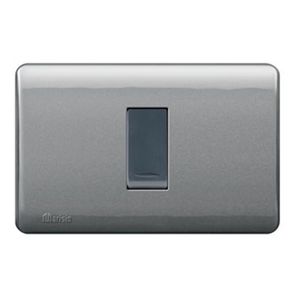 PLACA GENESIS ARMADA CON INTERRUPTOR 9/24 16A 250V, HUMO 2760463 Schneider Electric